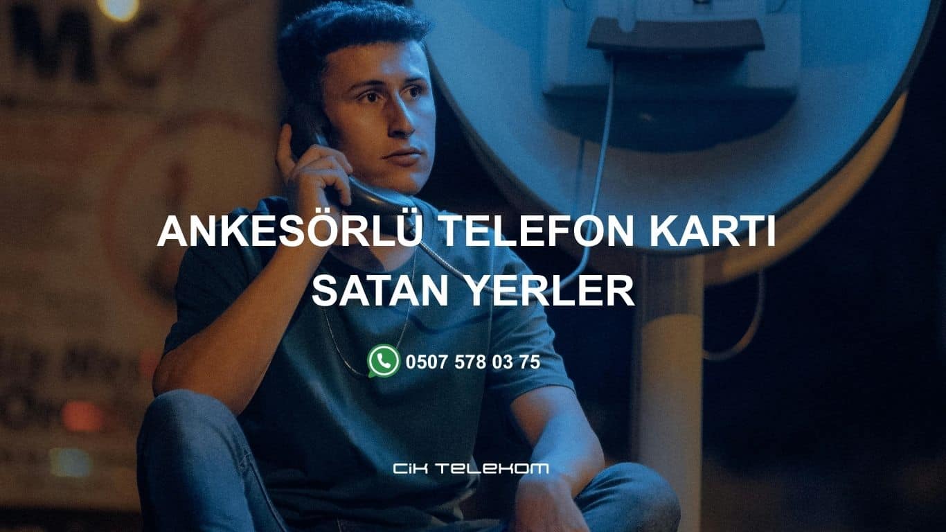Ankesörlü Telefon Kartı Satan Yerler
