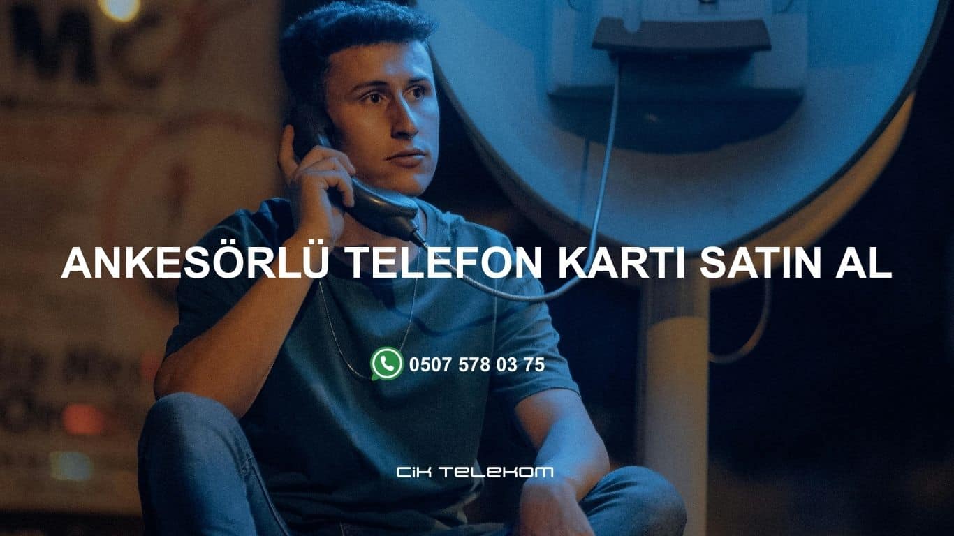 Ankesörlü telefon kartı satın al