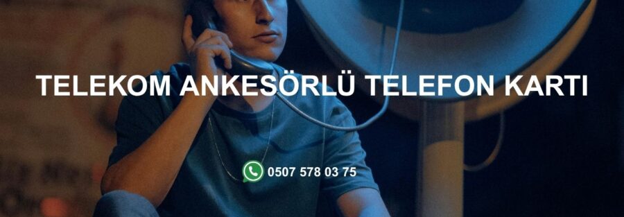 Telekom Ankesörlü Telefon Kartı