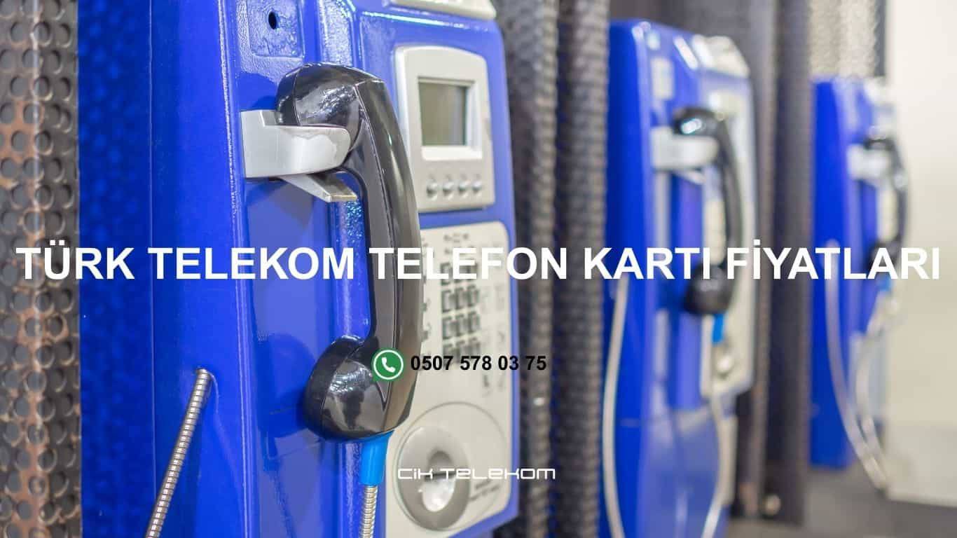 Türk Telekom Telefon Kartı Fiyatları
