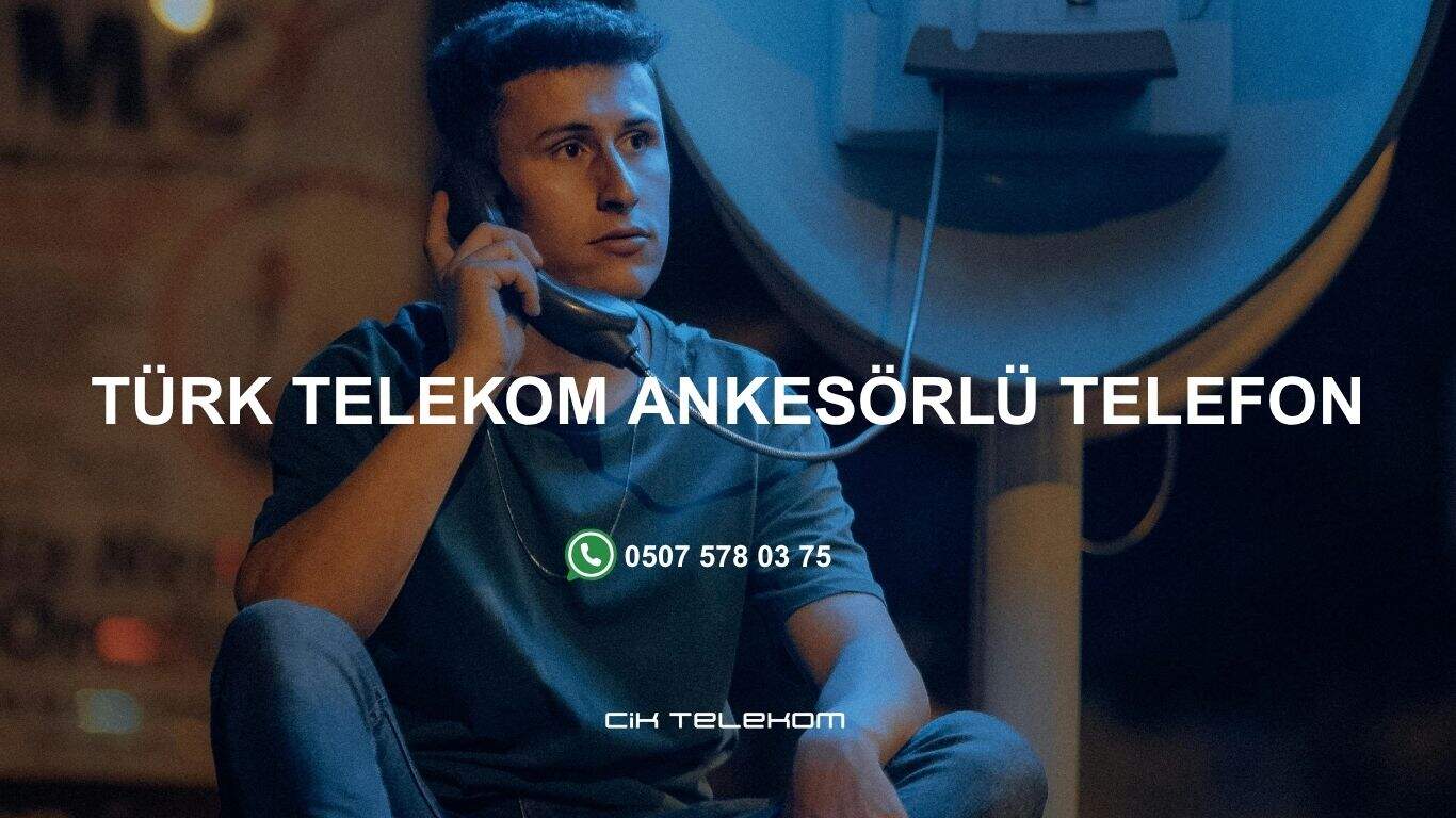 Türk Telekom Ankesörlü Telefon